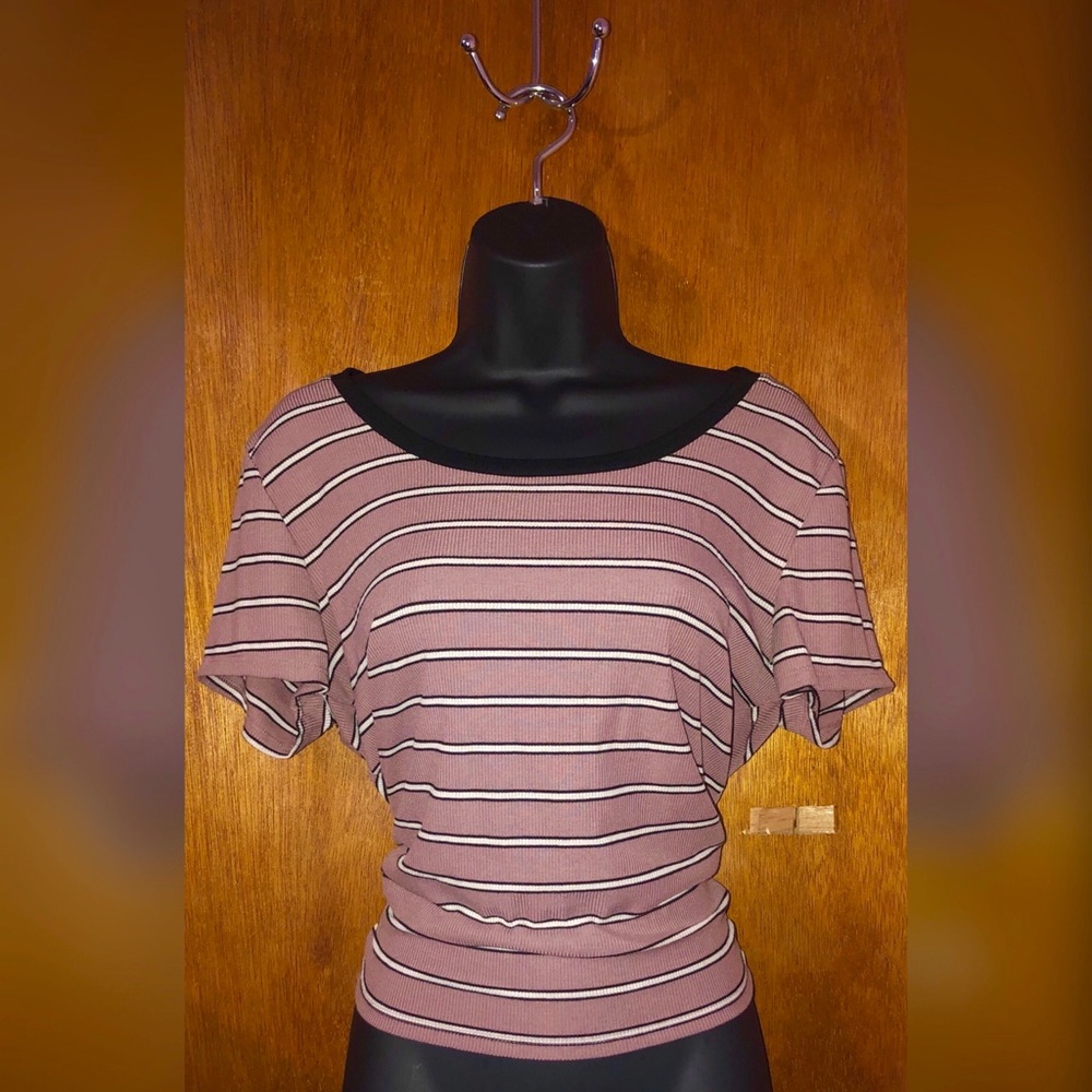 Striped Charlotte Russe top